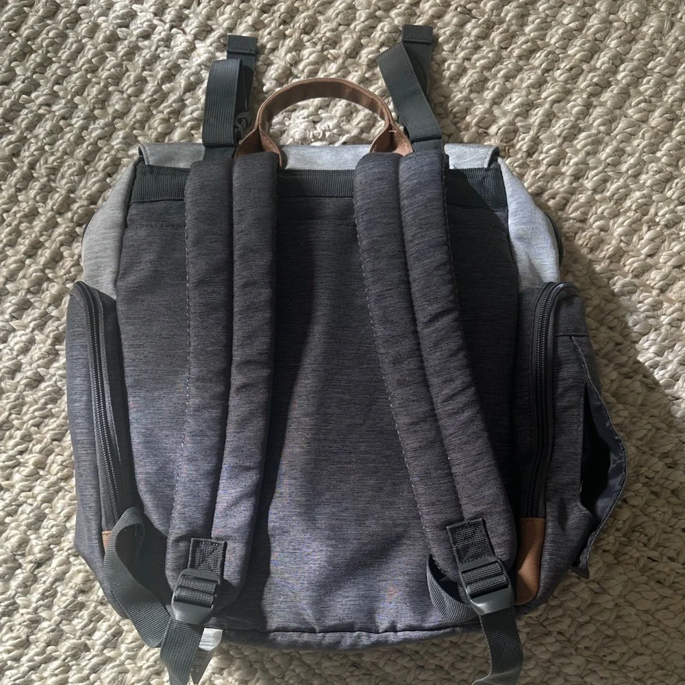 Eddie Bauer Gray Diaper Bag
